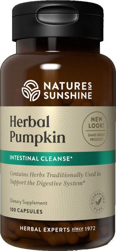 Natures Sunshine Herbal Pumpkin Capsules 100