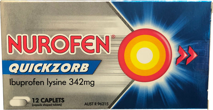 Nurofen Quickzorb 12 caplets