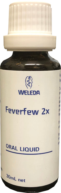 Weleda feverfew 2x Drops 30ml