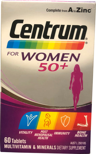 Centrum For Women 50+ Tablets 60