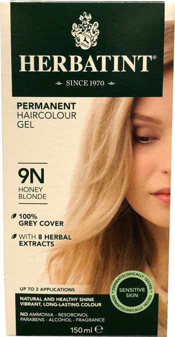 Herbatint Permanent Herbal Haircolour Gel - Honey Blonde 9N
