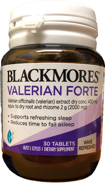 Blackmores Valerian Forte Sleep Formula Tablets 30