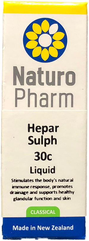 Naturopharm Hepar Sulph Calcareum 30c Liquid