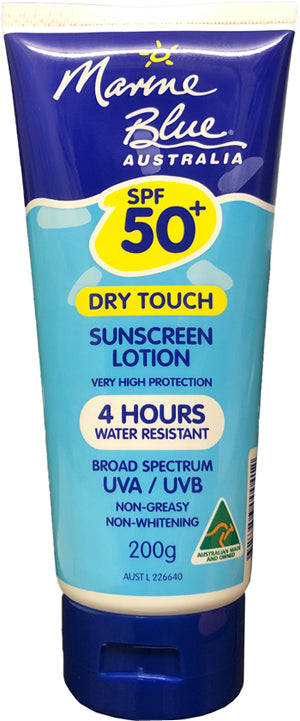 Marine Blue SPF50+ Sunscreen Lotion 200g