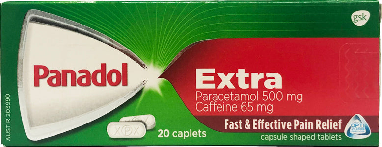 Panadol Extra Caplets 20 - New Formulation