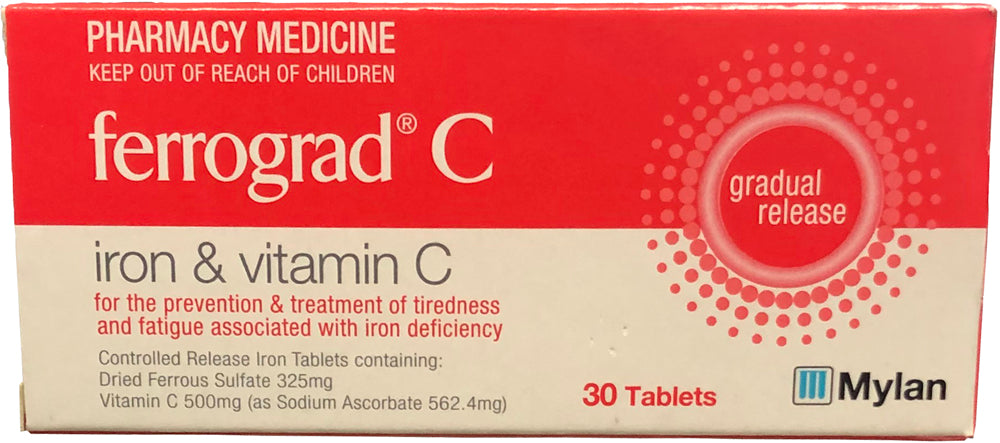Ferrograd C Tablets 30