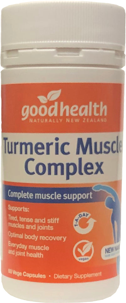 Good Health Turmeric Muscle Complex 60 Capsules