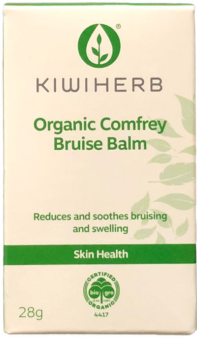 Kiwiherb Organic Comfrey Bruise Balm 28g