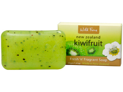 3 PACK Wild Ferns Kiwifruit Fresh & Fragrant Guest Soap 40g