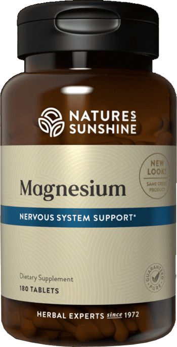 Natures Sunshine Magnesium (250 mg) Tablets 180