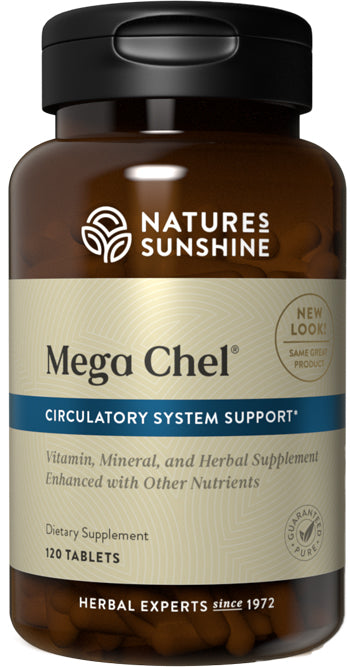 Natures Sunshine Mega-Chel Tablets 120
