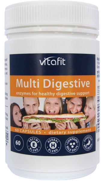 VitaFit Multi Digestive Enzymes Capsules 60