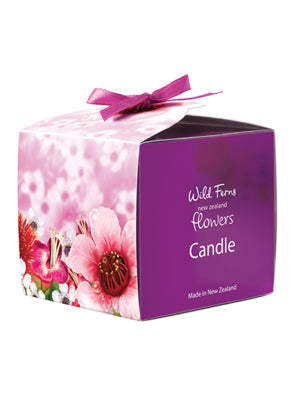Wild Ferns New Zealand Flowers Candle