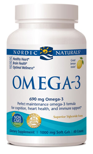 Nordic Naturals Omega-3 60 Gels