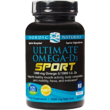 Nordic Naturals Ultimate Omega D3 Sport