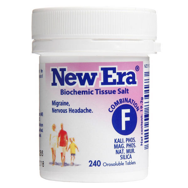 New Era Combination F Cell Salts. 240 Tablets