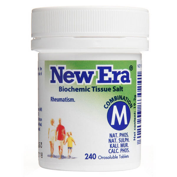 New Era Combination M Cell Salts. 240 Tablets