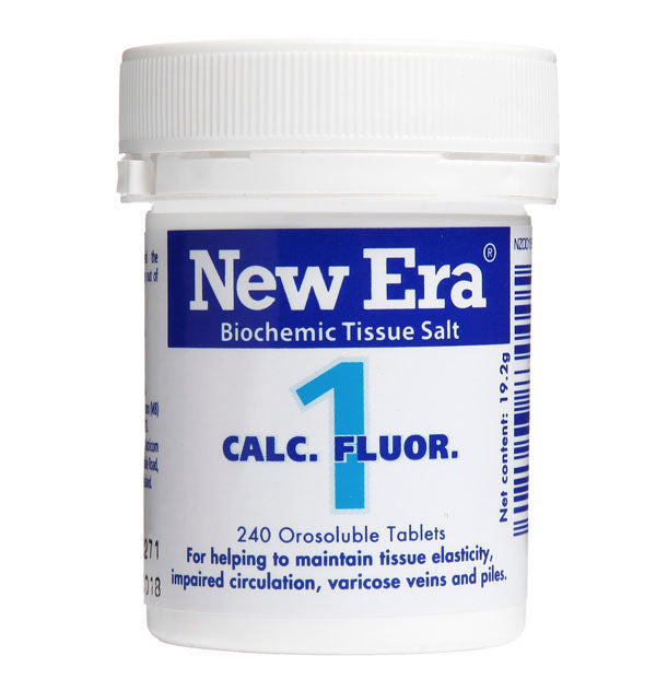 New Era Calc Fluor. Cell Salt (1). 240 Tablets