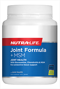 Nutralife Joint Care - Glucosamine Chondroitin with MSM 500g Powder Lemon