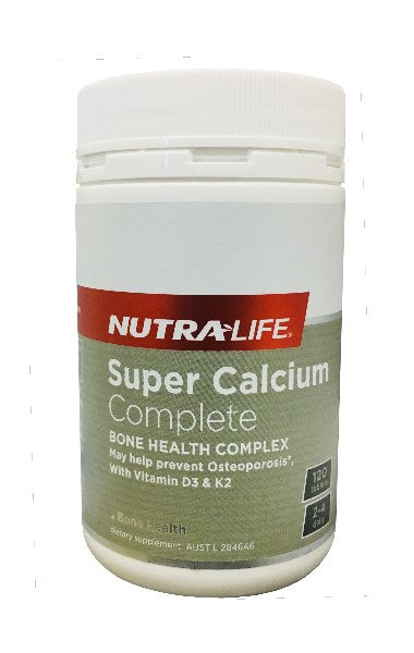 Nutralife Super Calcium Complete, 120 tabs