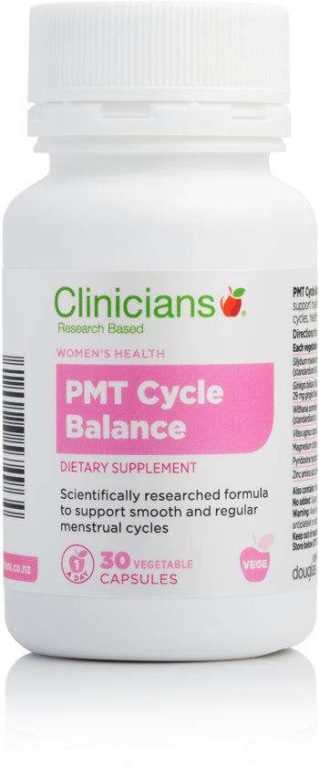 Clinicians PMT Cycle Balance Capsules 30