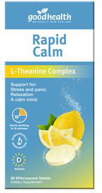 Good Health Rapid Calm 30 Effervescent Tablets lemon