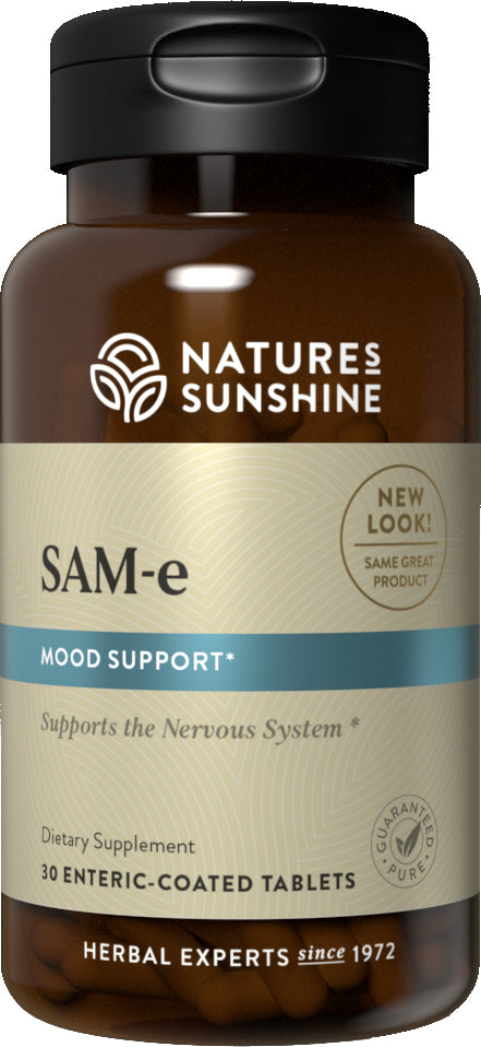Natures Sunshine SAM-e (200 mg Active) Tablets 30