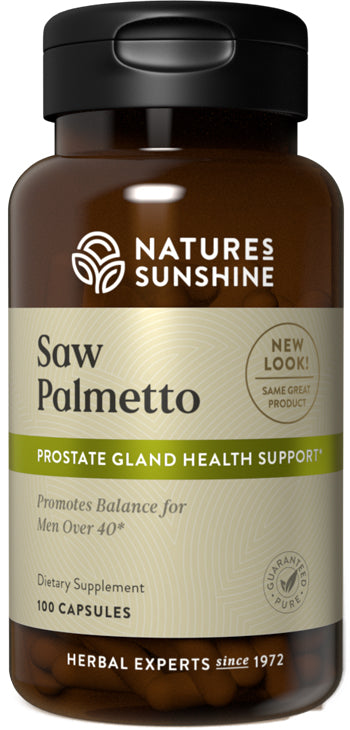 Natures Sunshine Saw Palmetto Capsules 100