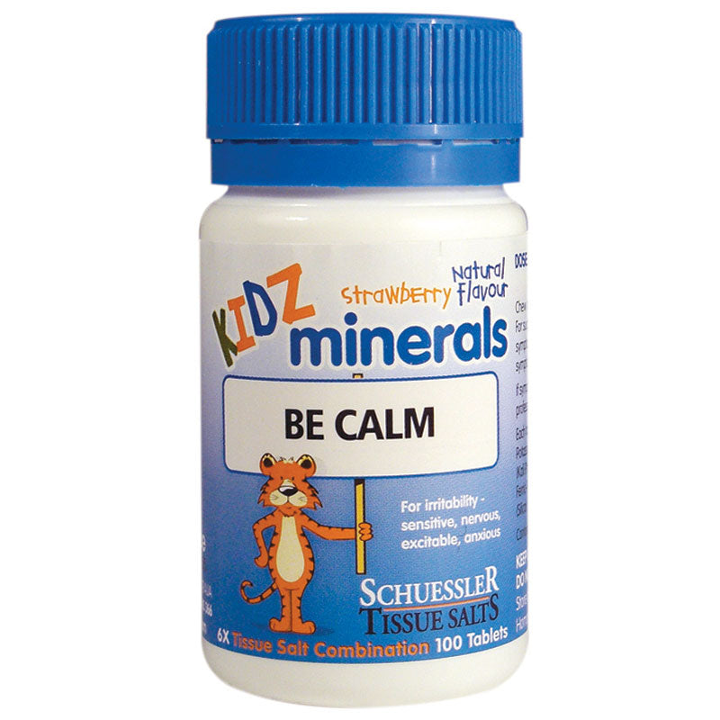 Schuessler Tissue Salts Kidz Be Calm 100 tabs