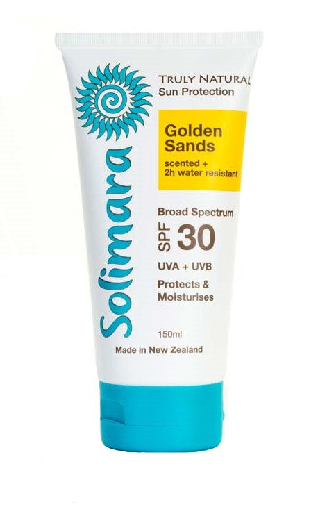 Solimara Truly Natural SPF30 Golden Sands Sunscreen, 150ml