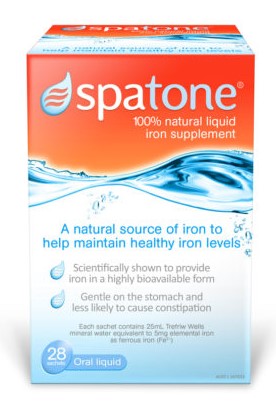 Spatone 100% Natural Liquid Iron Supplement - 28 Sachets