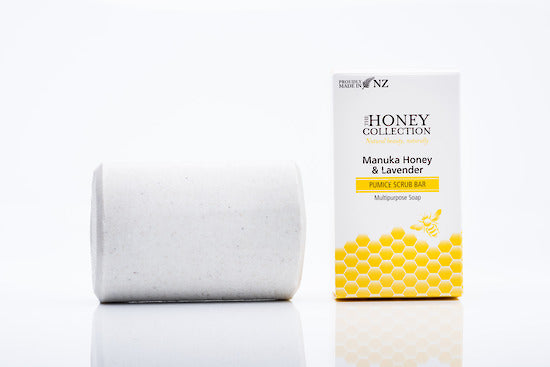 The Honey Collection Manuka Honey & lavender Pumice Scrub 190g