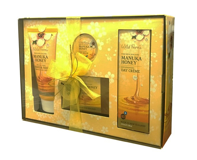 Wild Ferns Manuka Honey Gift Box (New)