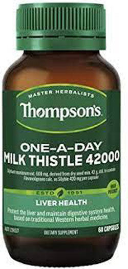 Thompsons One A Day Milk Thistle 42000 Capsules 60