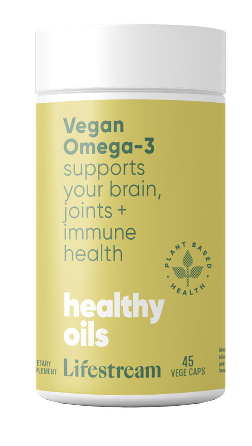 Lifestream Vegan Omega 3 Capsules 45
