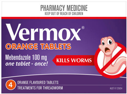 Vermox Tablets 4