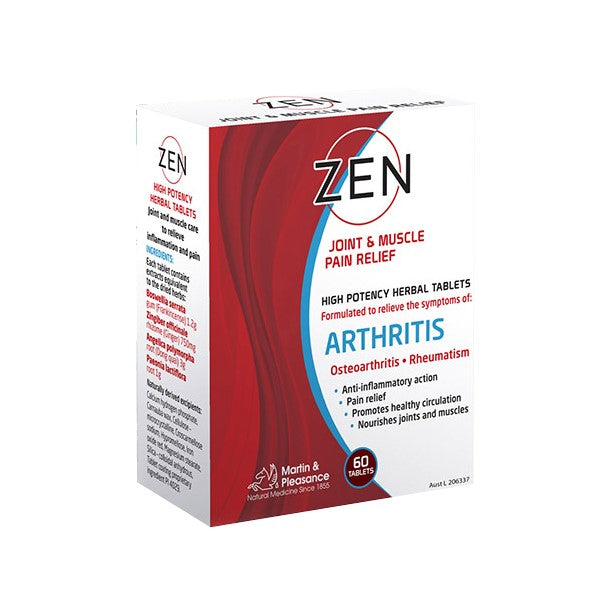 Zen Arthritis Pain Relief 60 tabs