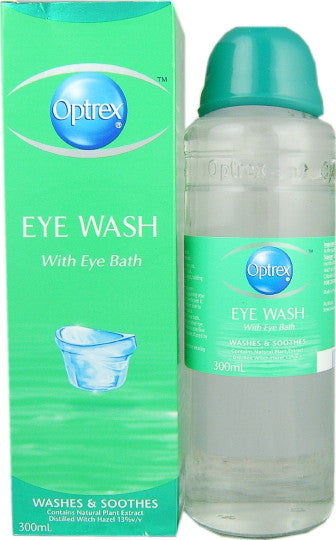 Optrex Eye Wash With Eye Bath 300ml