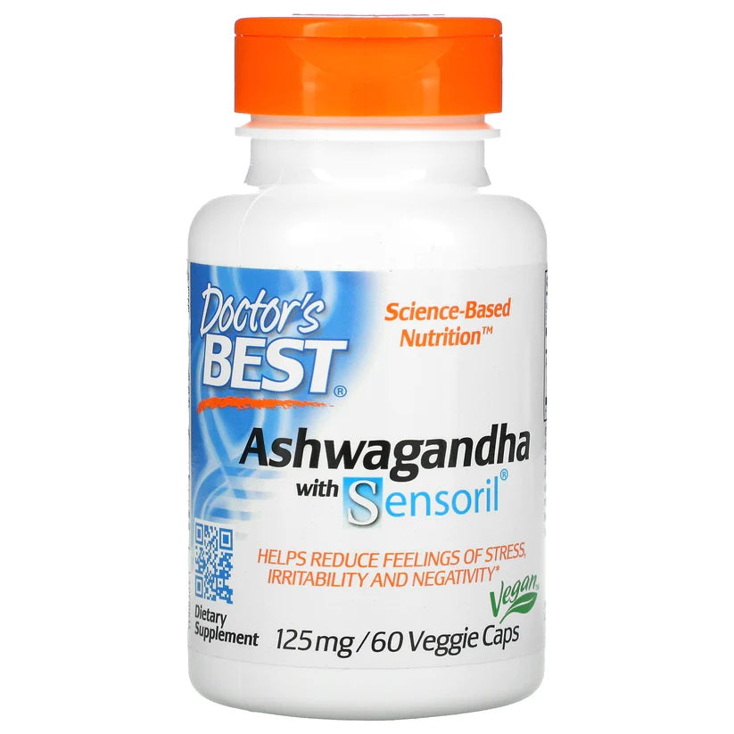 Doctor's Best Ashwagandha with Sensoril Vegecaps 60