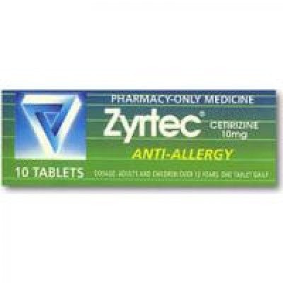 Zyrtec 10mg Tablets 10