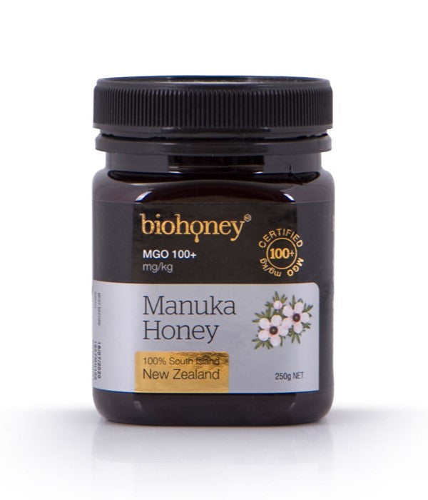 Biohoney Manuka Honey Mg 100+ 250g - Health Chemist Nz - Online Pharmacy