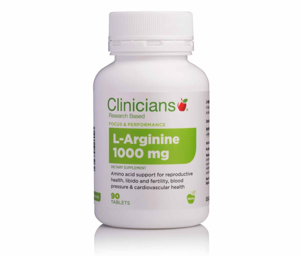 Clinicians L-Arginine 1000mg Tablets 90
