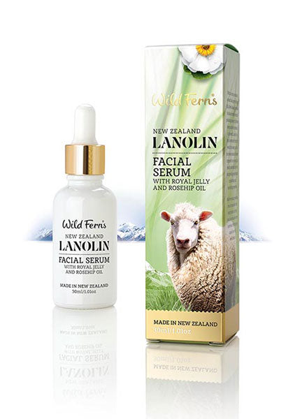 Wild Ferns Lanolin Facial Serum - 30ml (New)