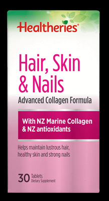 Healtheries Hair, Skin & Nails Tablets, 30 tabs