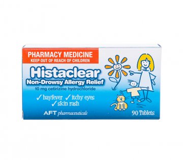 Histaclear Tablets 90 (Generic of Zyrtec)