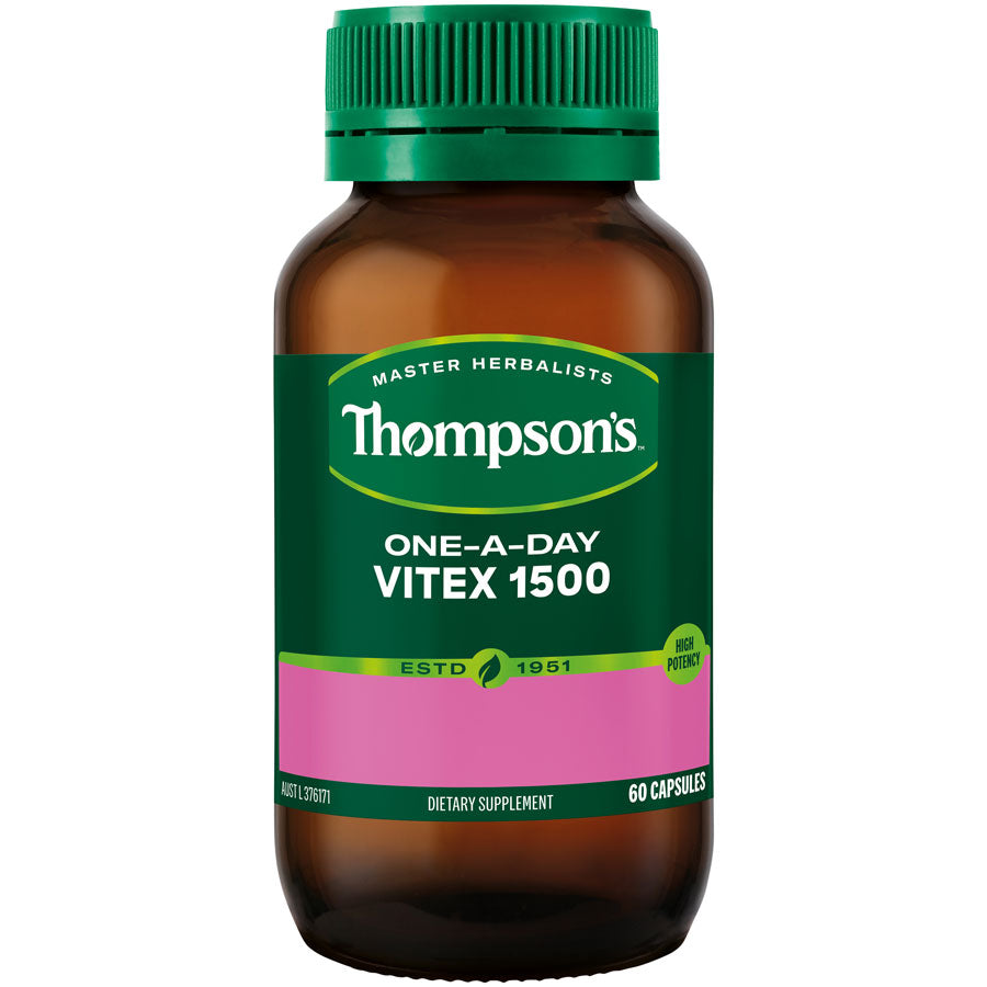 Thompson's One-A-Day Vitex 1500mg 60 Capsules