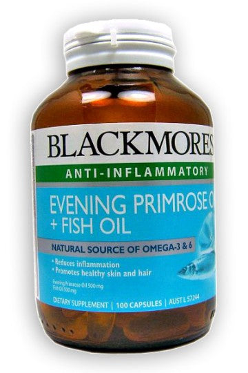 Blackmores Evening Primrose Oil + Fish Oil Capsules 100