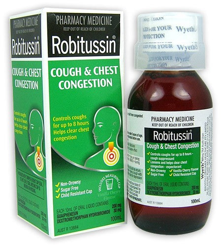 Robitussin Cough & Chest Congestion 100ml