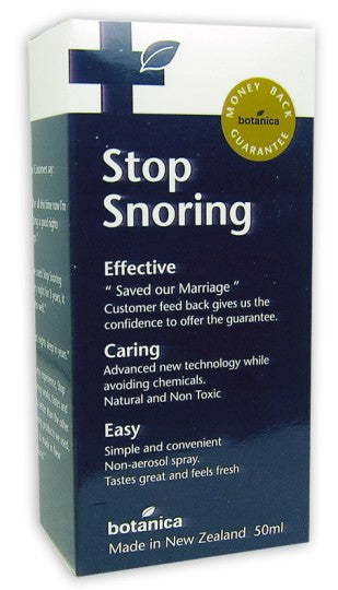 Botanica Stop Snoring 50ml