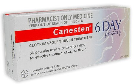 Canesten Vaginal Pessaries (6 day) 100g